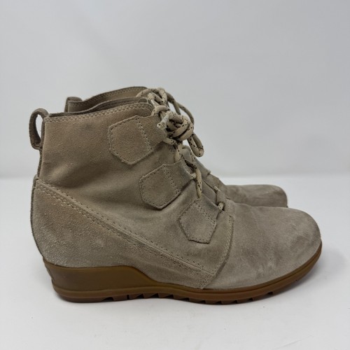 Sorel women evie beige suede - sorel,